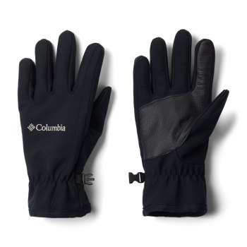 Columbia Ženske Rukavice - Kruser Ridge Softshell Crne | RFJE-78310